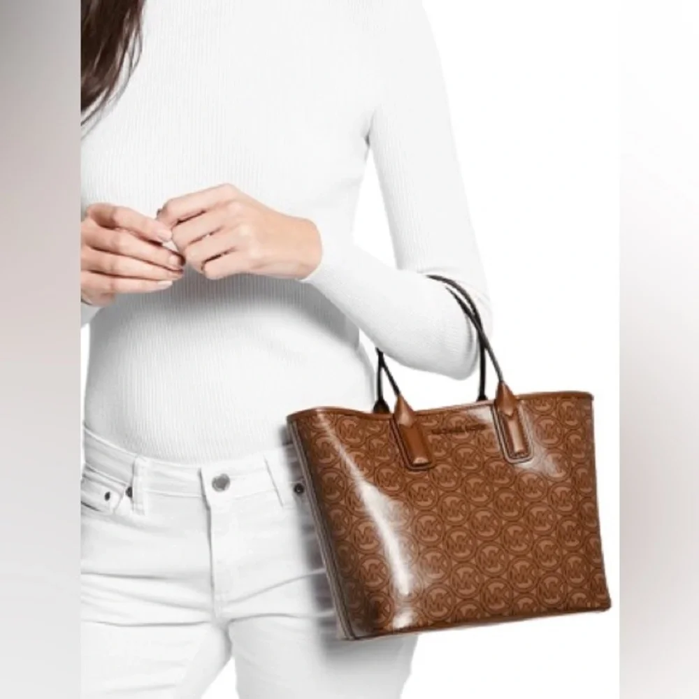 Michael Kors Jodie Small Logo Jaquard Tote Bag- NWT